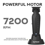 Supreme Trimmer Vader ST3778 – Professional Cordless Barber Liner | 210 Min Runtime, 7000 RPM Motor, Zero Gap DLC T-Blade, USB-C Fast Charging | Beard, Hair & Body - Image 4