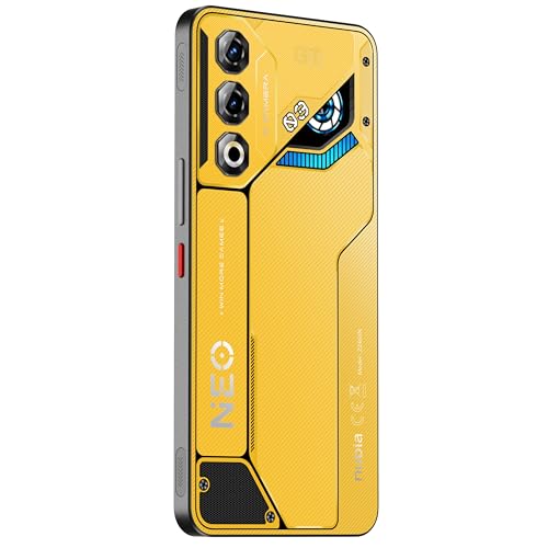 nubia Neo 3 GT 5G Smartphone Gaming Android 15, 12+12GB RAM Dinamica + 256BG ROM, Display 6.8” FHD+ 120Hz, Fotocamera 50MP, Smartphone Dual SIM, NFC, Batteria 5000mAh, Colore Electro Yellow - Immagine 4