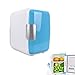 Camping fajne pole elektryczne Przenośny lodówka do samochodu Camping lodówki Elektryczny fajne pudełko 12v zimna Box dla samochodów blue