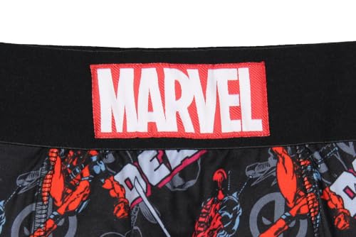 Marvel Comics Men's Deadpool Allover Print Tag-Free Boxers Underwear Boxer Briefs2
