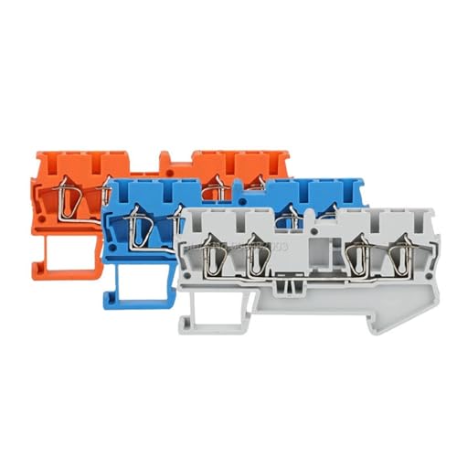 Terminales de conector eléctrico de cable ST2.5-QU de 4 conductores y resorte 2