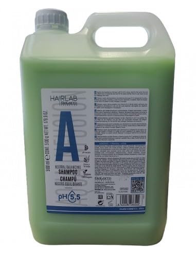 Champú neutro equilibrante Salerm Hair Lab, 5100 ml