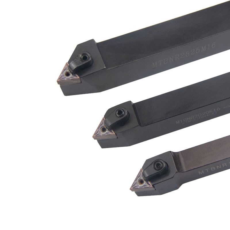 1pc MTBNR External Turning Tool Holder MTBNR1616H16 MTBNR2020K16 MTBNR2525M16 Carbide Inserts TNMG16 Lathe Cutting Tools Set(TNMG160404-MA,NO Cutter bar)
