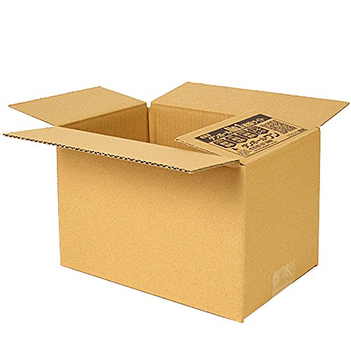ダンボールワン ダンボール (段ボール箱) 宅配60サイズ 広告入り 【240×160×深さ150 mm】 (20枚入り)