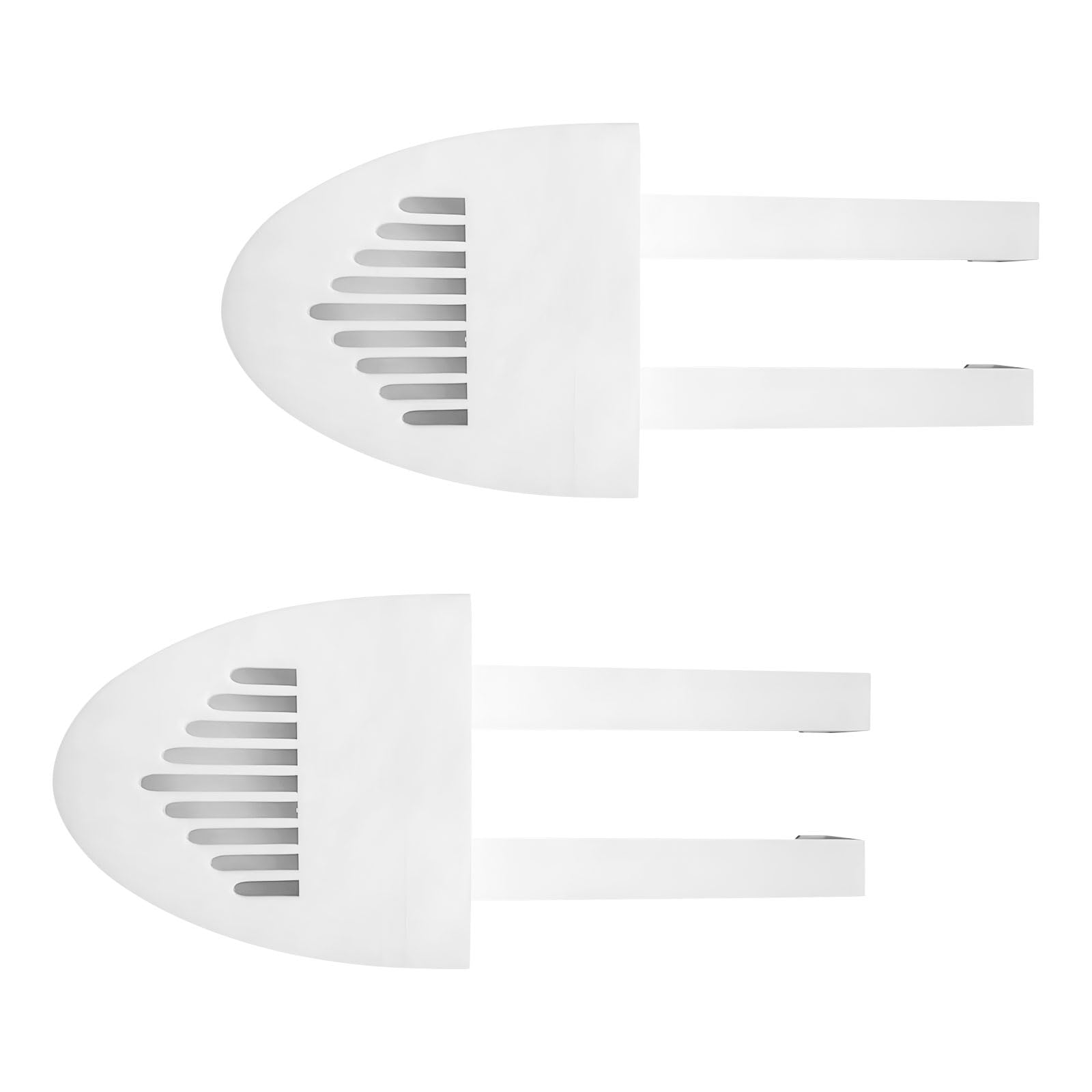 ZEPFJHE Of 2 Hanging Toilet Cleaning Tablet Holders Stable Placement for All Cisterns Water Resistant ABS Hanging Toilet Cleaner Dispenser
