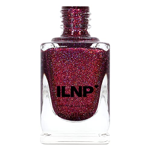 Image of ILNP Rogue - Glowing Crimson Holographic Nail Polish