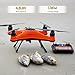 SwellPro FD1+, Fisherman FD1 Plus Fishing Drone with Bait Release 4.8 LBS Payload, 1.3KM Casting Range, Auto Return & Flip, IP67 Waterproof with Self-floating RC Drone for adults (Without Camera)