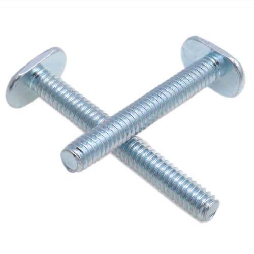 Image of T Slot Bolts 1 /4 inch-20T Track Bolts T Bolt T-Slot Hardware T-Track Fittings for Woodworking fixtures and fixtures 10PCS