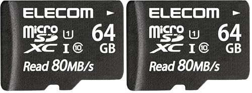 �G���R�� microSD 64GB �}�C�N��SD�J�[�h UHS-1 U1 microSDXC IPX7 MF-AMS064GU11 (× 2)
