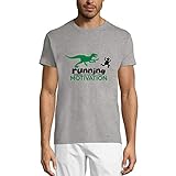 Photo Gallery uomo maglietta – running sometimes just need a little motivation runner – t-shirt stampa grafica divertente vintage idea regalo originale alla moda grigio chiazzato l Photo Gallery uomo maglietta – running sometimes just need a little motivation runner – t-shirt stampa grafica divertente vintage idea regalo originale alla moda grigio chiazzato l