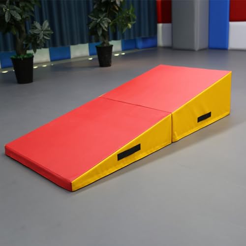 Tapis de gymnastique incliné facile à ranger pour petits espaces