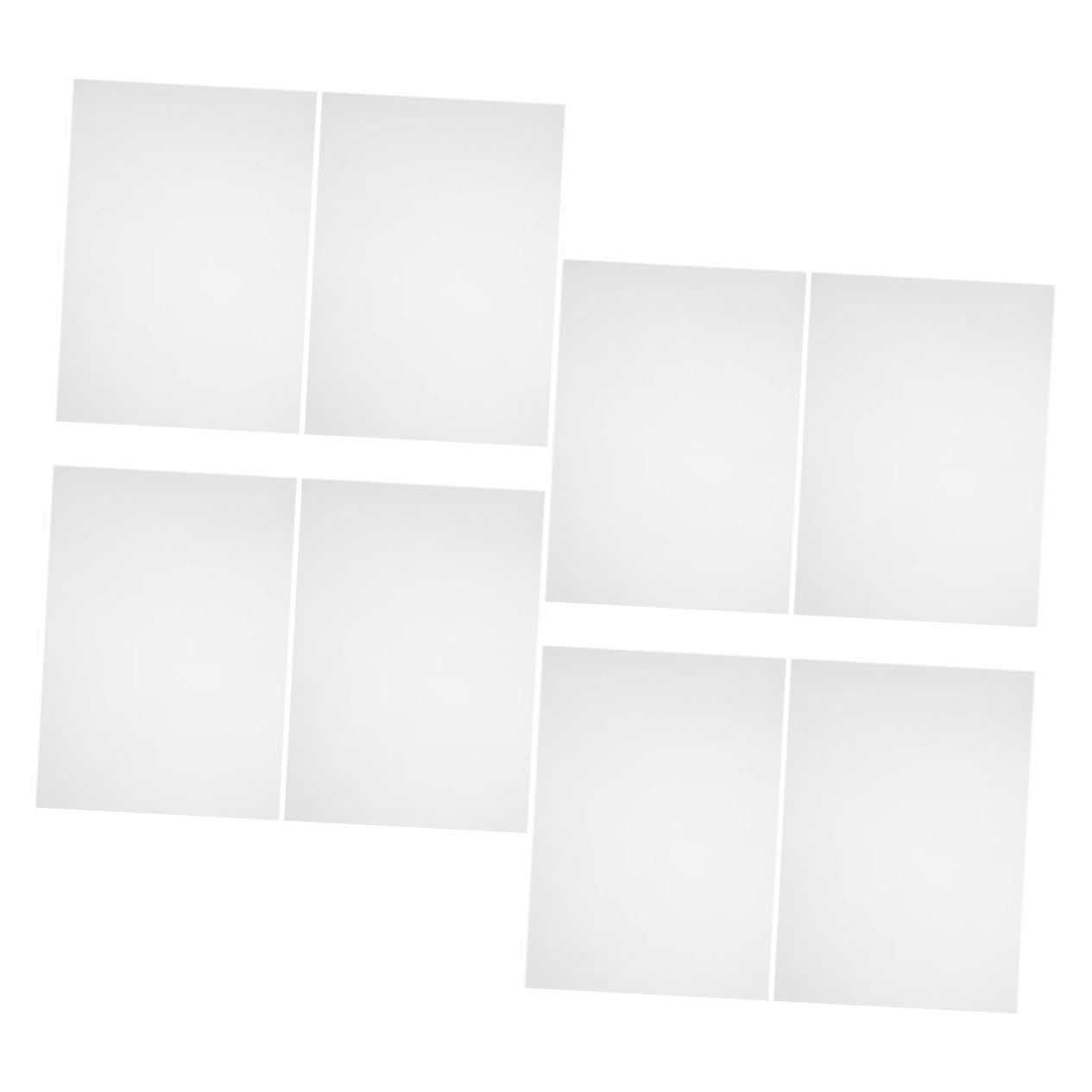 NAMOARLY 8pcs Plastic Sheet Strainer Color Filter Lighting PVC Photo Films Light Filters Light Gel Filters Color Overlays Film Color Filters Kit PVC Photo Lighting Filters