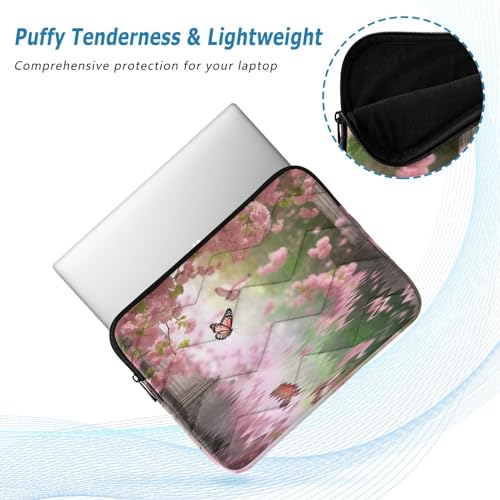 Funda para portátil 13-14 pulgadas con diseño mariposa miniatura 5