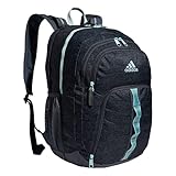 adidas Prime 6 Backpack, Jersey Black/Onix Grey/Halo Mint Green, One Size