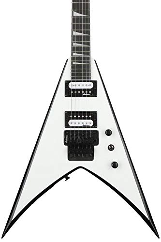 King V JS32 White Black Bevels - Les Beatles, Paul McCartney, John Lennon, RIngo Starr, George Harrison King V JS32 White Black Bevels