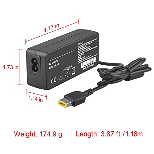 Cargador Adaptador AC Compatible Lenovo IBM 20V 2.25A miniatura 4