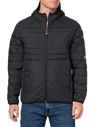 Image of BOSS Men's Lightweight Hooded Puffer Jacket