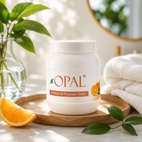 Image of OPAL Orange Herbal All Purpose Cream for Deep Nourishing & Refreshing Moisturizing Cream - Hydrating & Revitalizing Skin Care Cream All Skin Types - 800gm