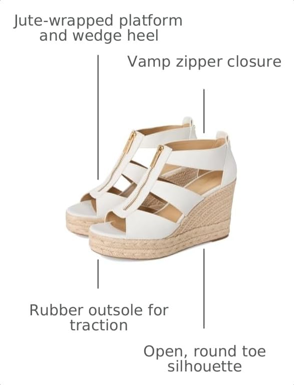Image of Michael Kors womens Etta Wedge