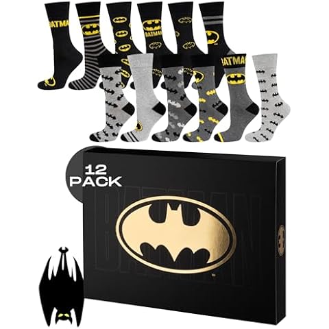 Chaussettes Batman soxo 12 Paires Cover