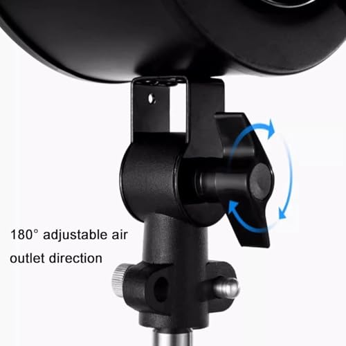 Ventilador portátil para fotografía que elimina retratos estáticos 5