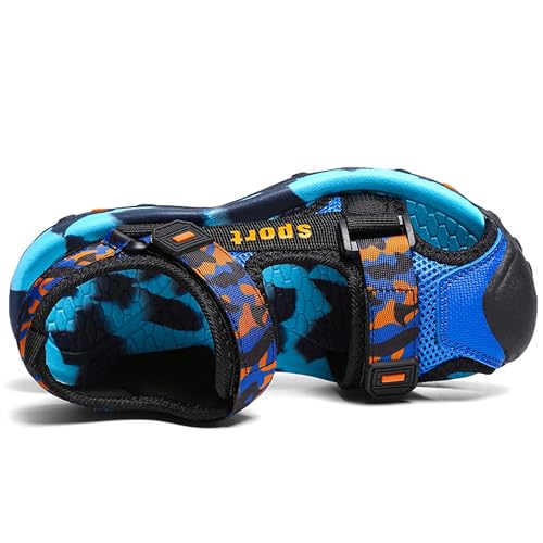 Kids Sandals Boys Comfortable Breathable Open Toe Sandals Casual Walking Sandals Lightweight Wading Sandals2