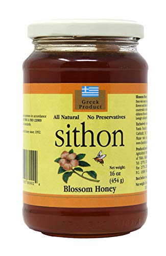 Miel Natural Blossom Sithon Griega 16 Onzas miniatura 1