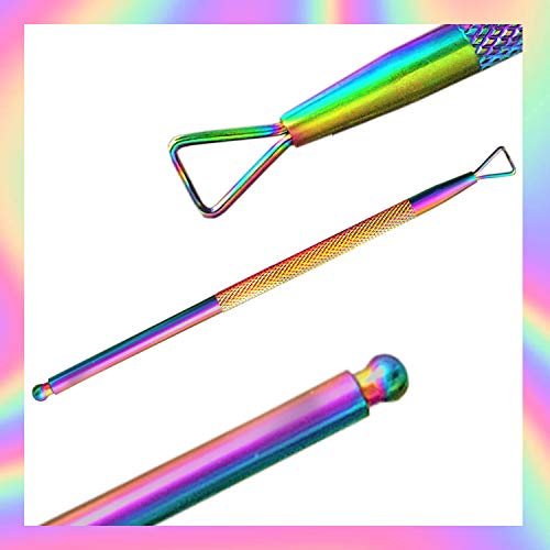 Nagelhautschieber Edelstahl Dreieck Nagelhautschaber Entfernen von UV LED Gel Nagellack Nail Art Entferner – Bild 5