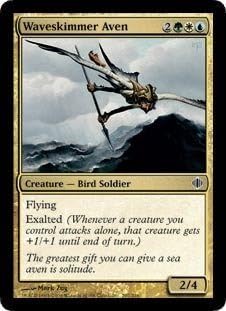 Magic The Gathering - Waveskimmer Aven - Shards of Alara
