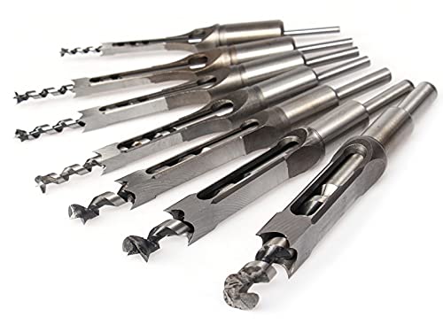 1 foret hélicoïdal de 6 à 30 mm pour le travail du bois - Mèche à mortaiser et mortaiser - Pour bois