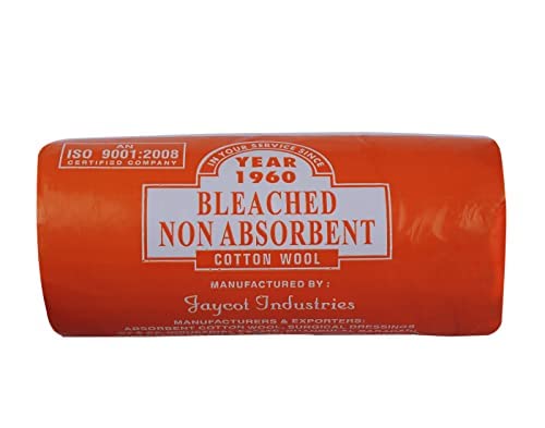 Jaycot Non Absorbent Cotton Roll/Wool at Best Price in India | makeup remover | Saloon, Beauty And Baby Care, Pure Cotton - 500grams