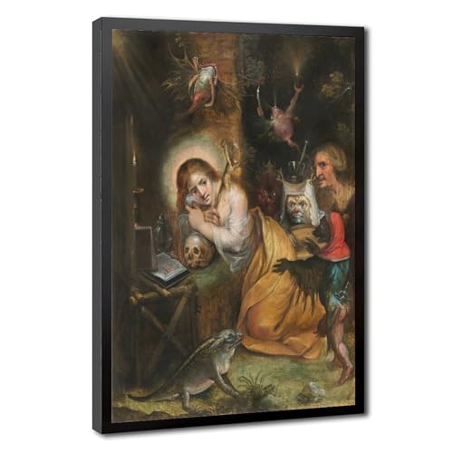 Impression sur toile Frans Francken tableau déco murale salon Marie Madeleine