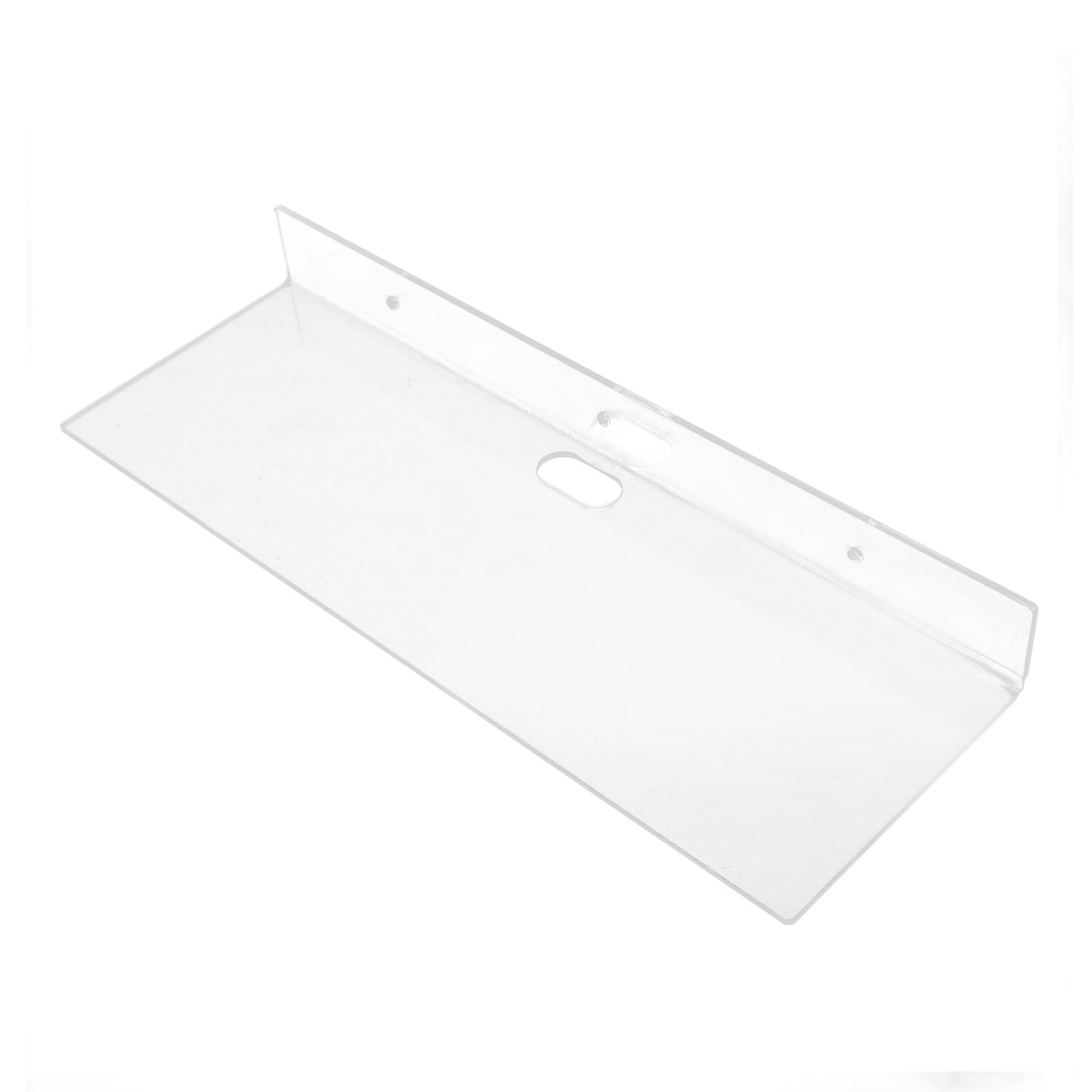 Estante Flotante De Acrílico Transparente Montado En La Pared, Estante De Almacenamiento En Forma De U, Organizador Para El Hogar, Baño, Cocina, Sala De Estar, Salón De Uñas, 7.87 X 3.94 Pulgadas