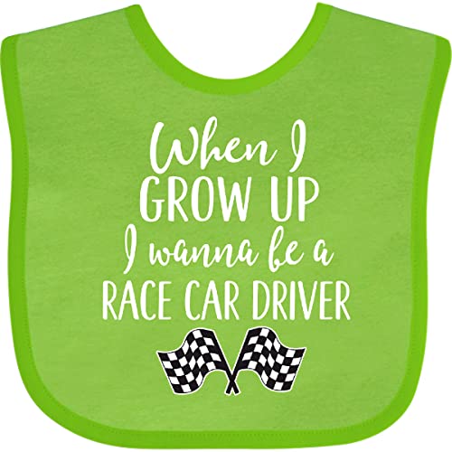 inktastic Future Race Car Driver Childs Baby Bib