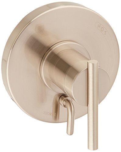 Danze D500458BNT Parma Single Trim Kit For Valve Only with Diverter in Brushed Nickel (Valve Sold Separately)