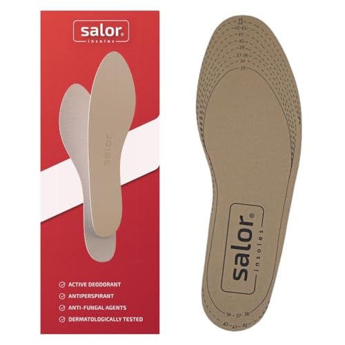 SALOR Semelles intérieures pour homme et femme - Semelle active multifonctionnelle - Semelles isolées thermiques pour une utilisation été et hiver - Inserts de chaussures de sport