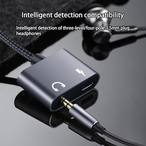 Adaptador Tipo C Para Auriculares - Cable Convertidor De Dongle De Audio Y Cable De Audio De Carga Rápida | Accesorios De Computadora | Adaptador De Auriculares Para Teléfonos, Tabletas, A Conec - imagen 7