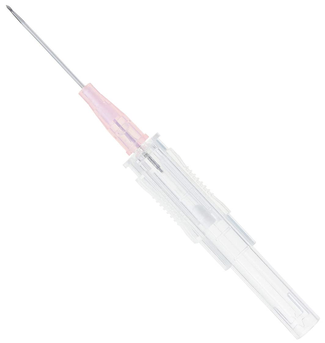 Curaslide XC Safety IV Catheter, 20GA X 1" Needle, Case of 200