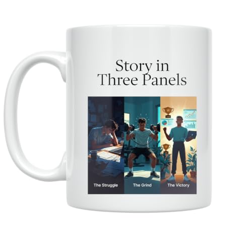 Modular Panel Story Mug - Story in Three Panels -