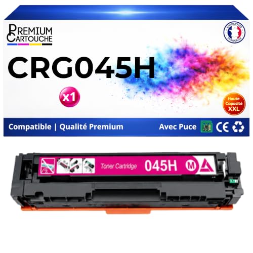 Toner CRG-045H magenta pour réussir toutes vos présentations visuelles au bureau au quotidien