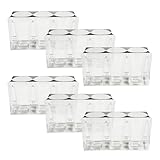 Renchey Anzuchtschalen für Sämlinge - 6-Teilig Wiederverwendbar Selbstentwässernd - Pflanzenwachstumsschale Und Keimset,Für Und Vermehrung Wachstum Anbau Für Innen Außen Garten