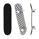 Cruiser Skateboards for Beginners Complete Maple Skateboard 31 Inch for Girls Boys Youth Adults Kids...