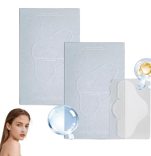 Vue-Swiss - Cerotti per il naso, 2026 Advanced Blackhead Remover, strisce nasali Vue-Swiss, strisce notturne per assorbire le impurità, rimuovere sporco e olio, adatte a tutti i tipi di pelle (2 pezzi