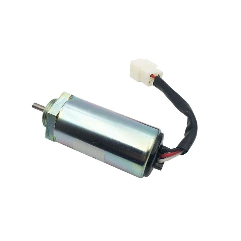 Fuel Shutoff Solenoid 897329-5680 8973295680 12V for Excavator Models with 3LD1 3LD2 4LE1 Engines