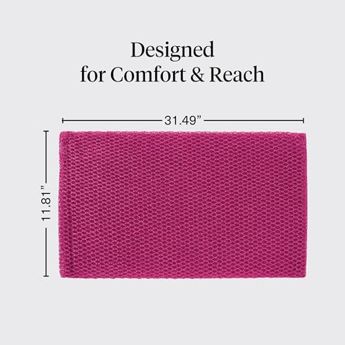 Kitsch Tart Cherry Soap Bar & African Net Sponge 3-Pack – 2-Piece Body Care Shower Set image 5