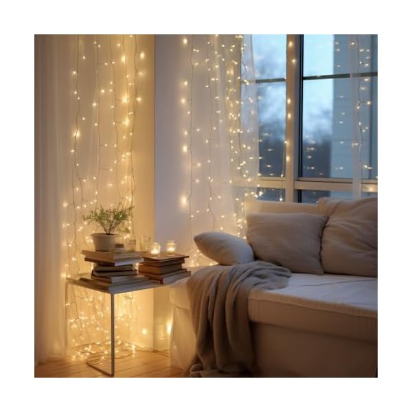 Holiday joy clear white mini string lights on white wire for christmas tree lights indooroutdoor 100 lights  urban country home decor