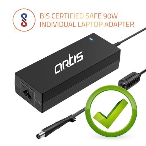 Image of AR0903 90 Watt Laptop Charger /Adapter with Power Cord Compatible with HP Laptops (19 V /4.74 A, Pin: 7.4 x 5.0 mm)