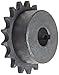 Martin Roller Chain Sprocket, Bored-to-Size, Type B Hub, Single Strand, 41 Chain Size, 0.5" Pitch, 17 Teeth, 0.75" Bore Dia., 2.98" OD, 2.2344" Hub Dia., 0.227" Width
