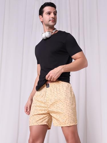 Image of Urban Scottish Men's Boxer Pants 100% Cotton Material with A Stylish Print Soft and Stretchy Elastic Waist Band Dynamic Movement and Hardwearing Stitching Breathable with A Gentle Snug Fit