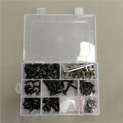 Kit de carénage et vis noir compatible Ducati 1098 1198 848 996 998